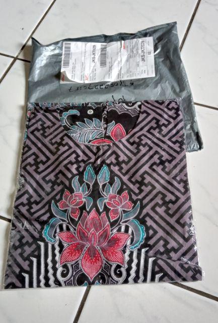 Atasan Batik Dolby Dolbi Dobby Doby Tenun Sutra Tulis Halus Katun Atbm Baron ,sarombit Atasan