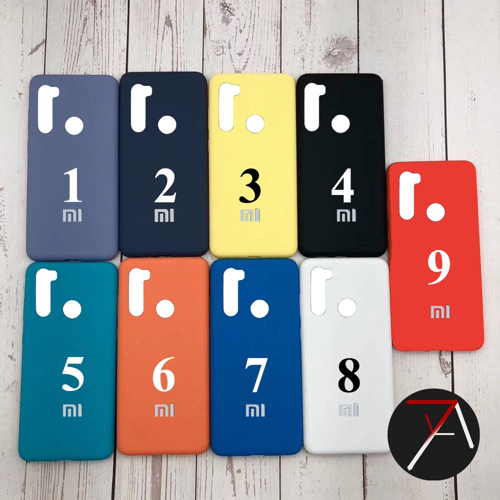 Xiaomi Redmi Note 8 Note8 Silicone Full Cover Soft Case Softcase Silikon Casing Original