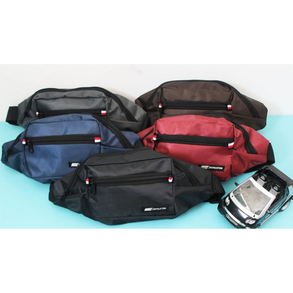 Tas Waistbag Cowok Murah Tas Pinggang Pria  Waistbag Pria Kecil Keren Waisbag Cowok Trendy