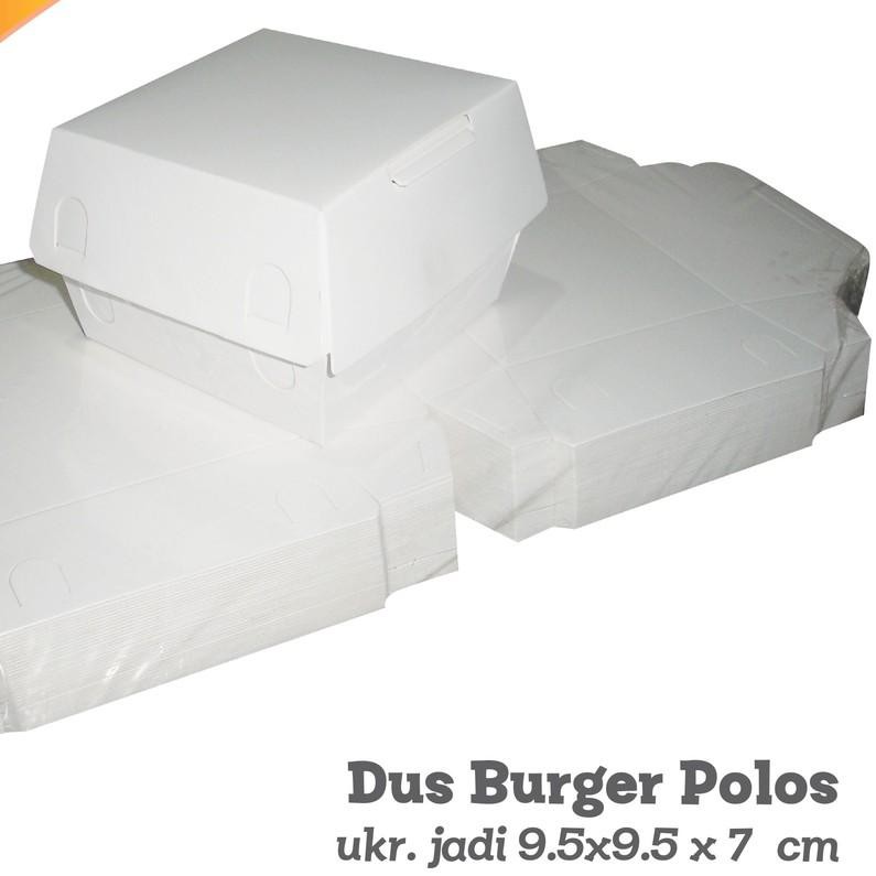 

➤ Box Burger POLOS Foodgrade ♂