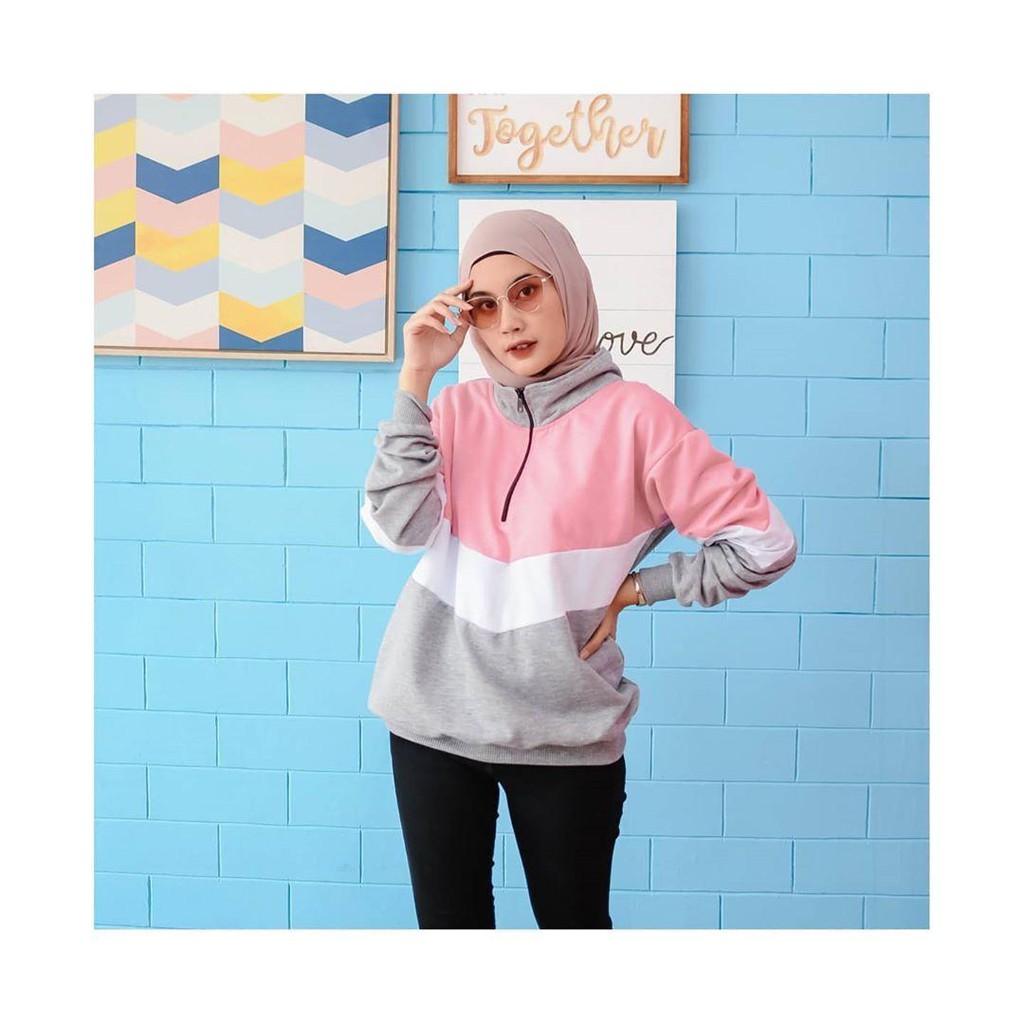 Aluena Combie Sweet l Jaket Wanita l Model baru