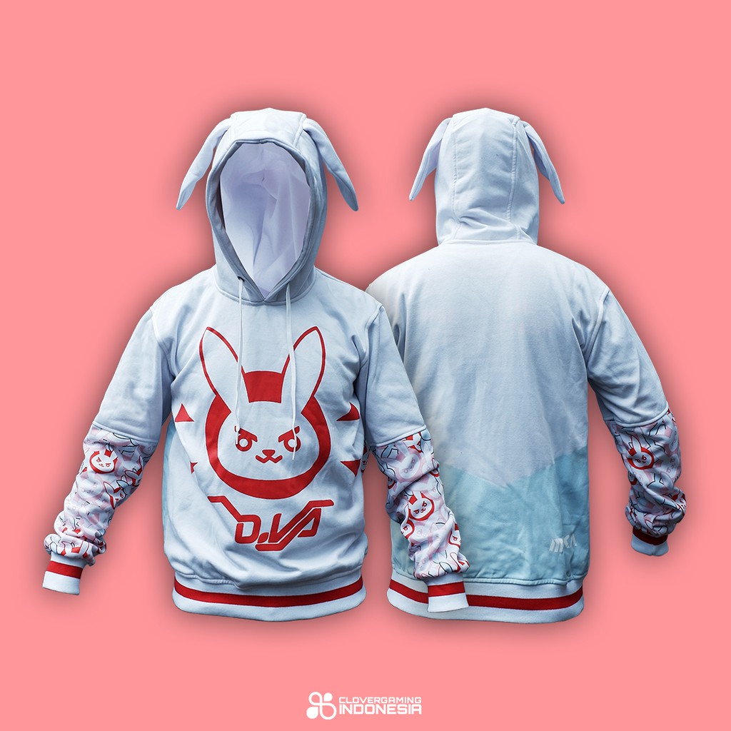 Hoodie Jumper Game Overwatch D.Va