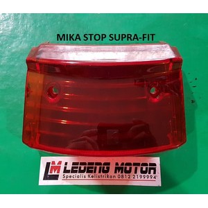 Kaca Mika Stop Only Honda Supra Fit Lama Lokal