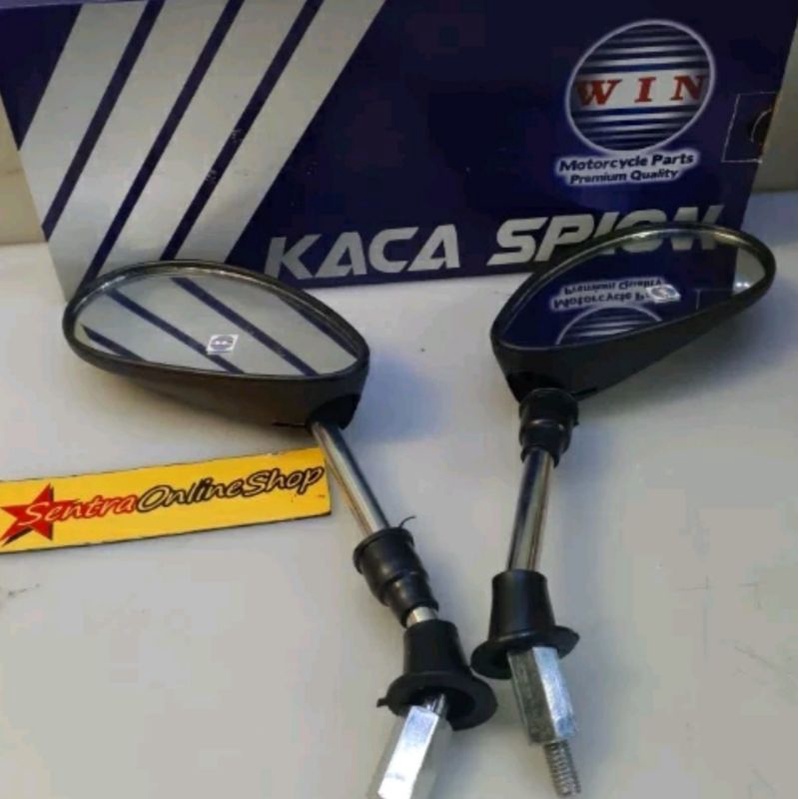 kaca spion motor standar suzuki satria fu drat 12 merk win