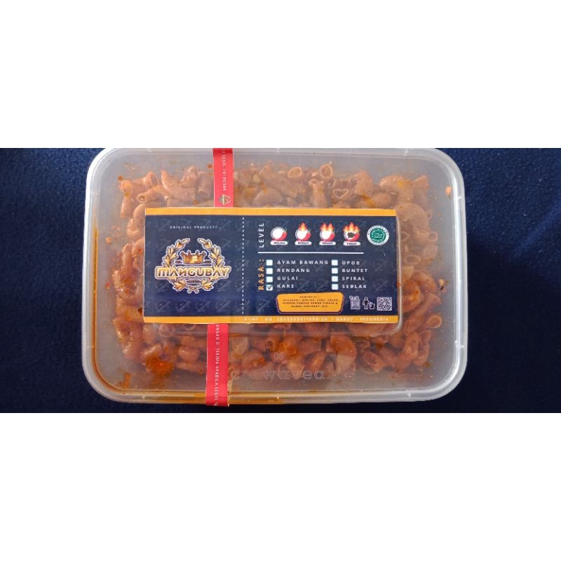 

Makaroni Mang Ubay toples 150gr