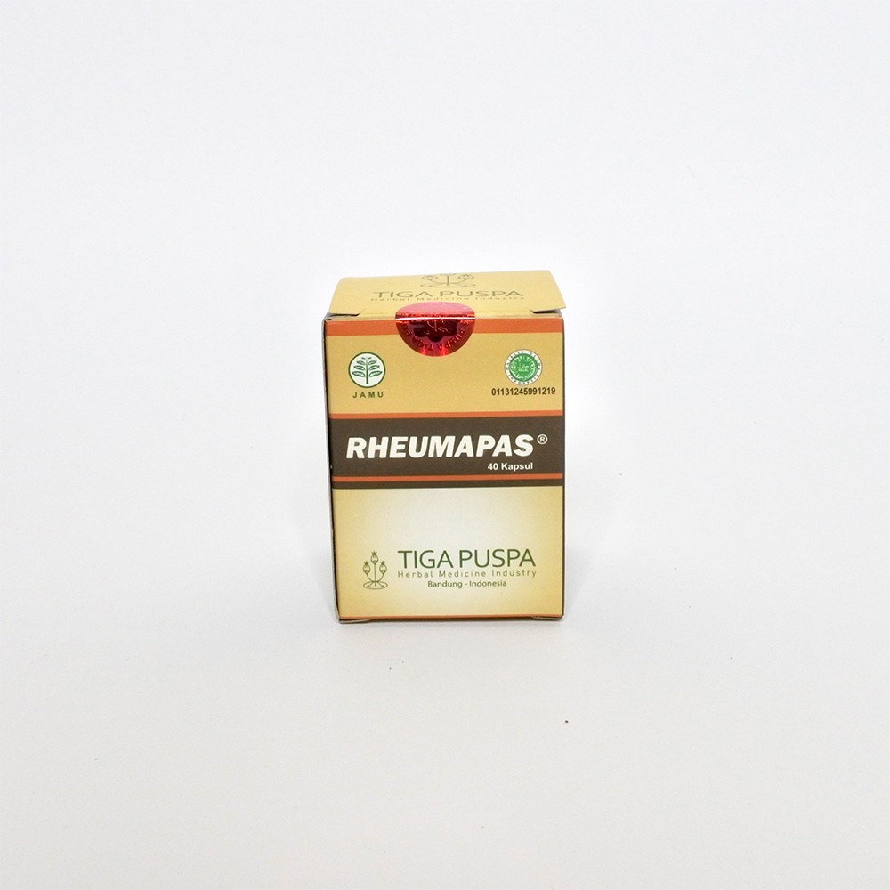 Obat Herbal Rematik & Asam Urat Rheumapas Kapsul 3 Botol