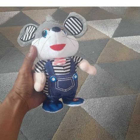 Mainan Tikus lucu menirukan suara mainan kelinci lucun peniru suara berjalan boneka unik hadiah