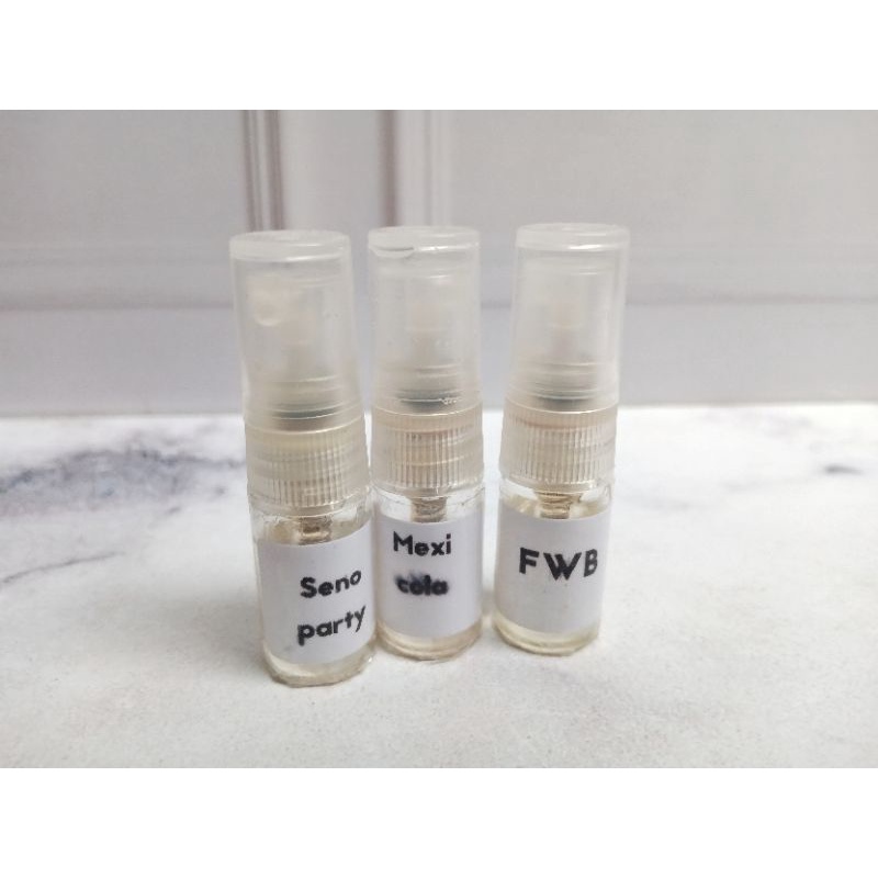 decant parfum parfume onix fwb mexicola senoparty seno party original share in jar