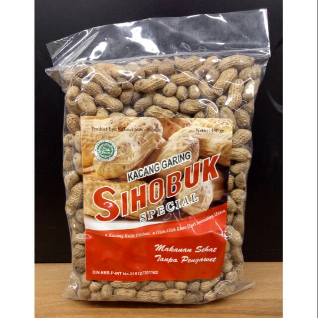 

SIHOBUK KACANG GARING SPECIAL 450GR OLEH OLEH KHAS SUMATERA UTARA