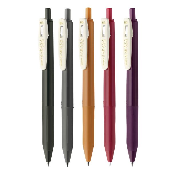 

TULIS-ALAT- ZEBRA SARASA VINTAGE 0.5 - CASSIS BLACK -ALAT-TULIS.