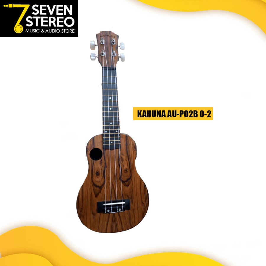 Kahuna Ukulele AU-P02B 0-2 Soprano Ukulele