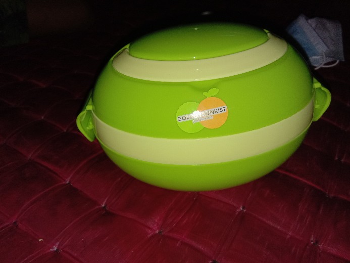 Rantang Oval Golden Sunkist Roa 9002 , Rantang Oval Anak Golden Sunkist Bentuk Apel
