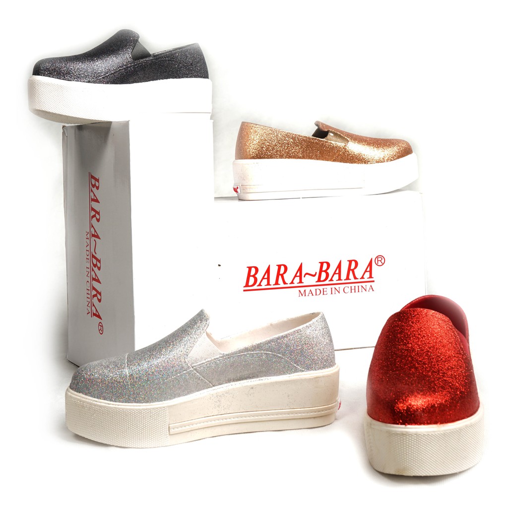 FLASHSALE SEPATU GLITTER  TEBAL BARABARA MJZB2978SM4C AB1 