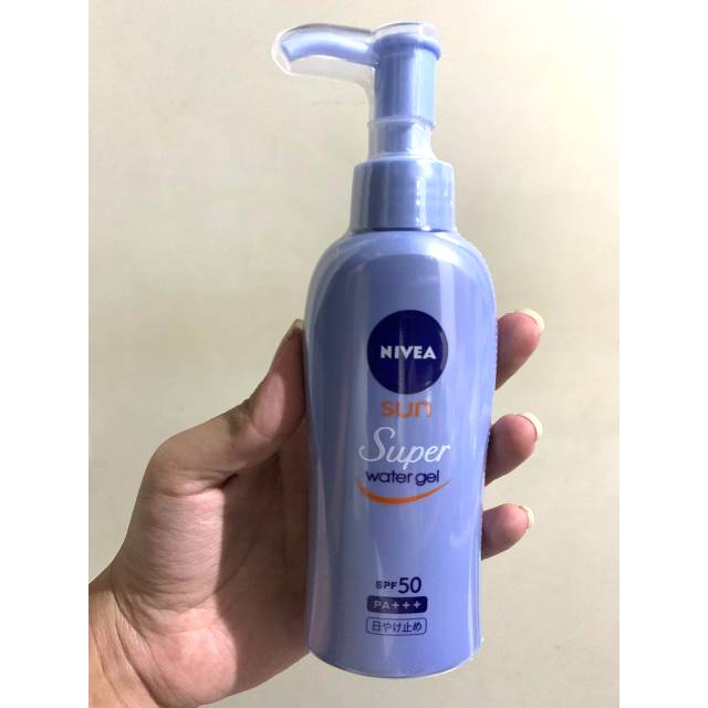 Jual NIVEA SUPER WATER GEL SUNSCREEN SPF 50 IMPORT BEST SELLER DI
