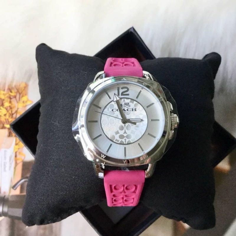 COACH WOMEN RUBBER STRAP WATCH(C14502094)