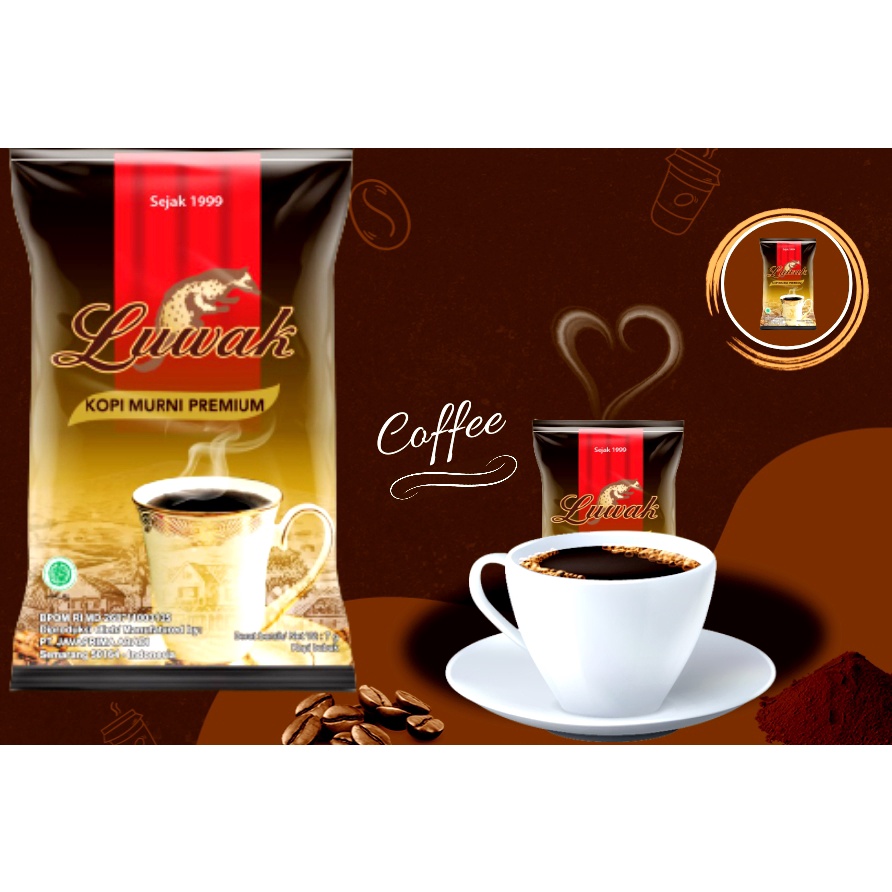 Jual KOPI LUWAK PREMIUM SACHET KECIL 7GR Shopee Indonesia