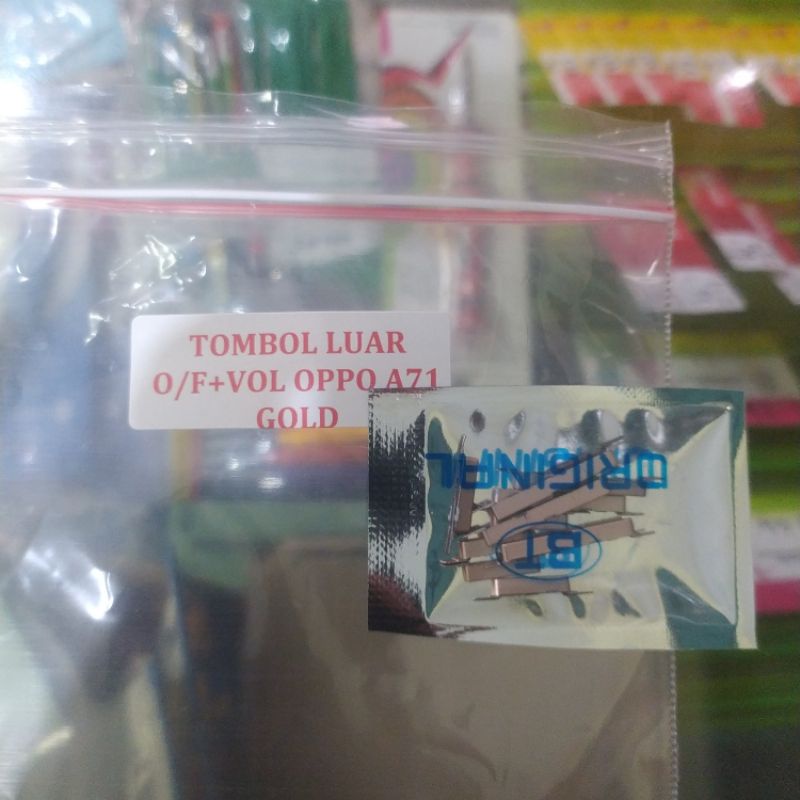 TOMBOL LUAR ON OFF VOLUME OPPO A71 TOMBOL ON OFF VOLUME LUAR OPPO A71