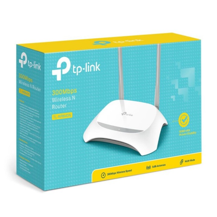 TP LINK WR840 N300MBPS ROUTER