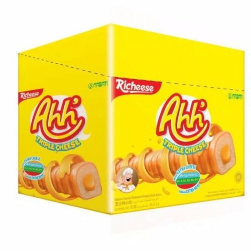 

Richeese Nabati Ahh isi 20 x 5 gr