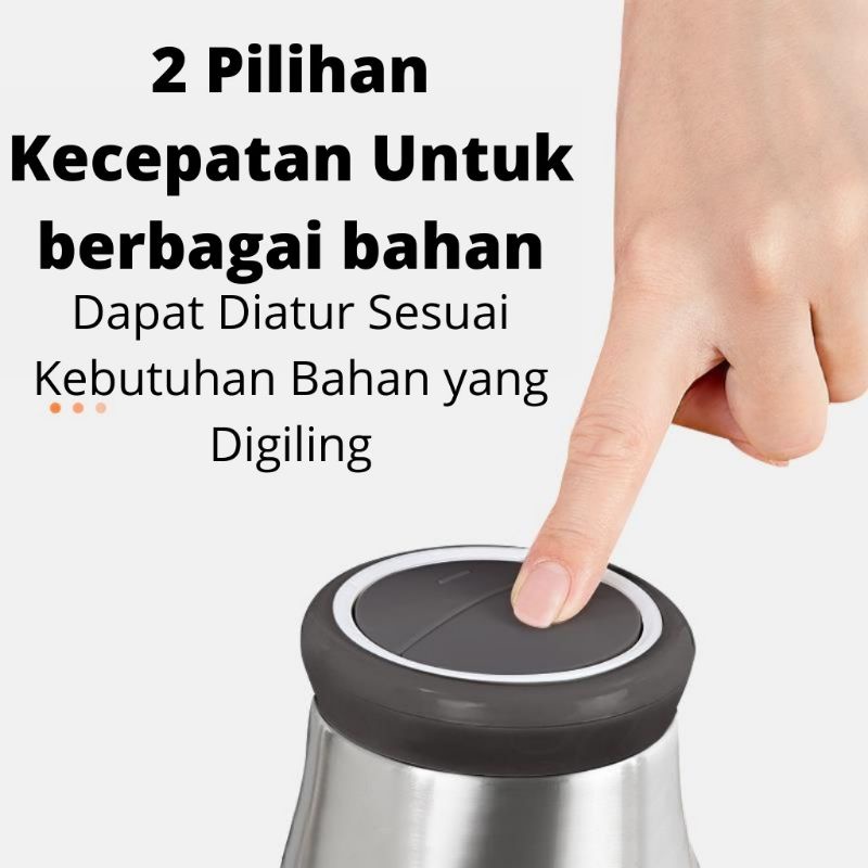 [ BISA COD ] Blender Daging MJ Cooper bahan Stainless Steel