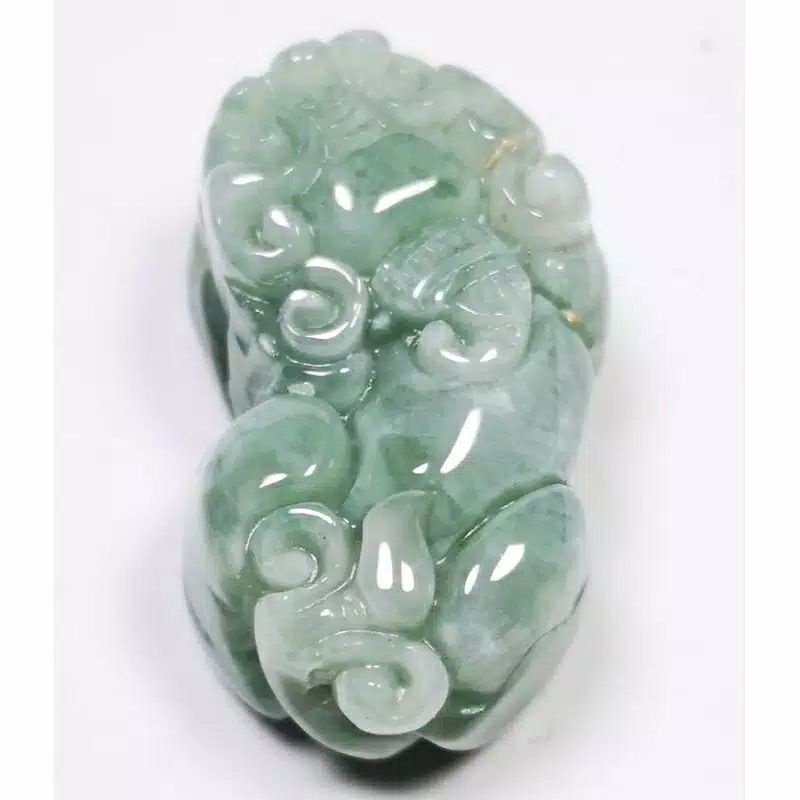 NATURAL LIONTIN JADEITE JADE GIOK BURMA TYPE A+MEMO ACC LAB