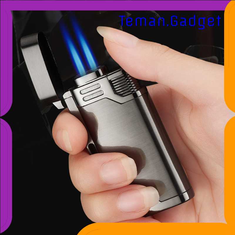 TG-HB Firetric OLOEY Korek Api Gas Lighter Double Jet Torch - PL-139