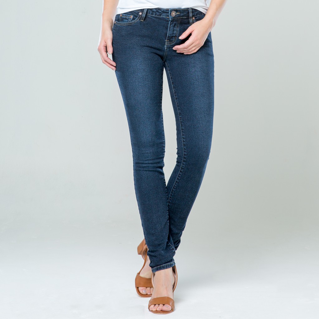 

C2 Zainal Blue Skinny Jeans