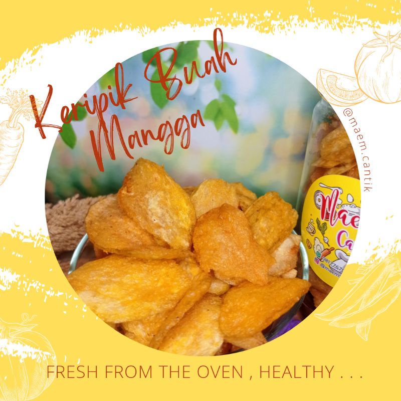 

Keripik Buah Mangga 100% Asli / Chips Manggo