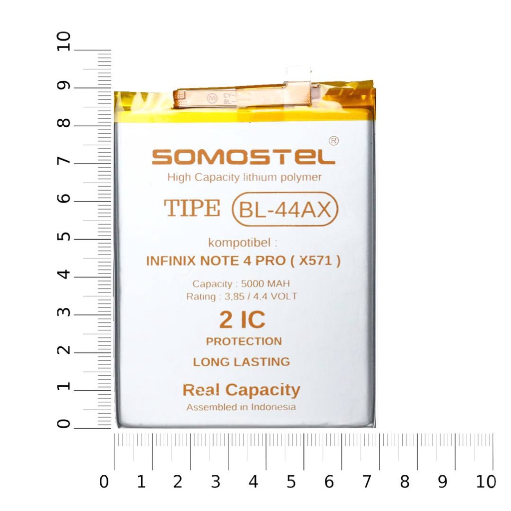 Somostel - BL-44AX Infinix Note 4 Pro X571 Batre Batrai Baterai