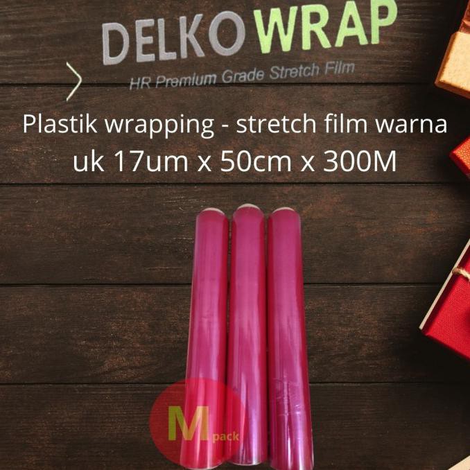 

Plastik wrap - plastik wrapping barang uk 50cm x 300m delkowrap