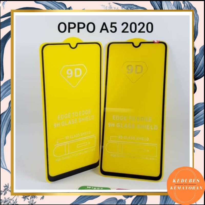 Tempered Glass Full 9D/5D OPPO A33, A1K, F5, F3, F3+, A3S, A5S, A7, F9, F11, F1+ [KK]