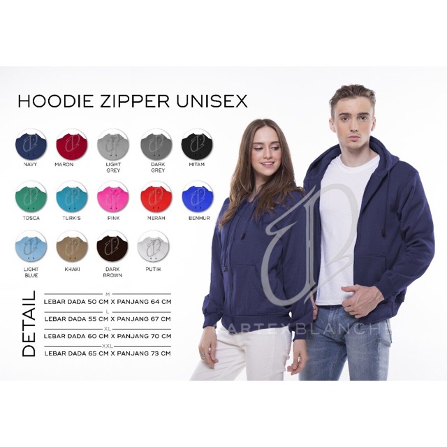 hoodie zipper unisex