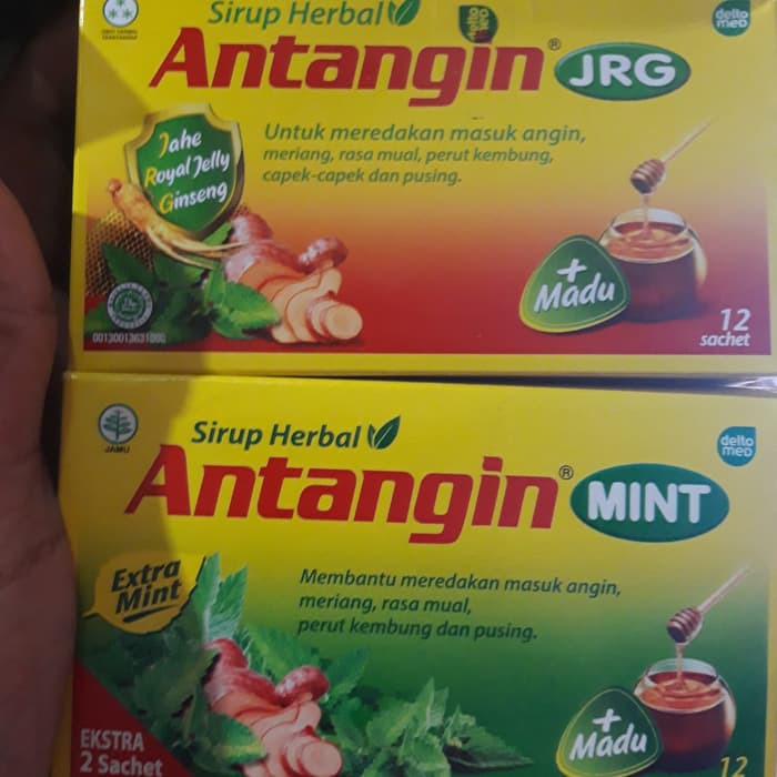 

Antangin JRG / Ginger Mint + madu (1 sachet)