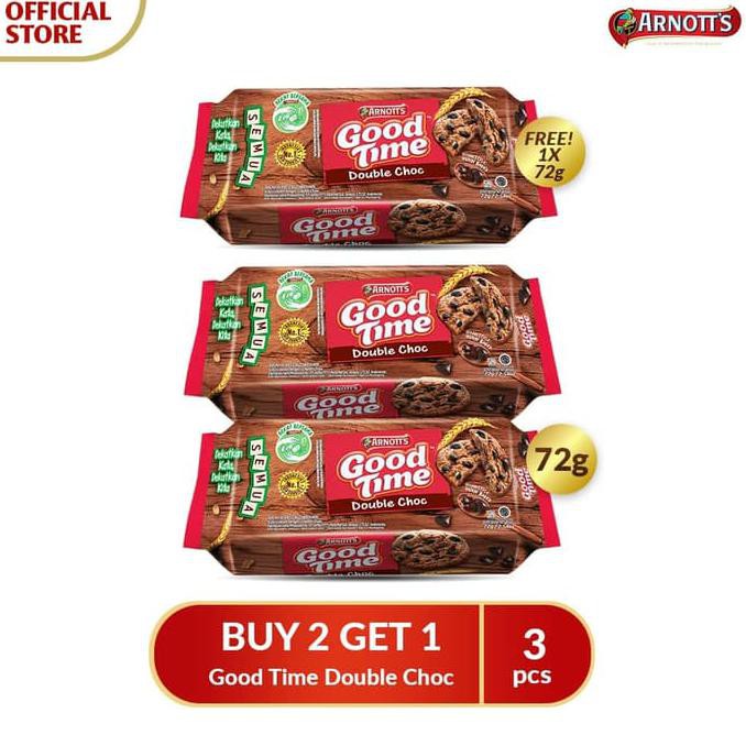 

TERMURAH BUY 2 GET 1 Good Time Double Choc BEST SELLER