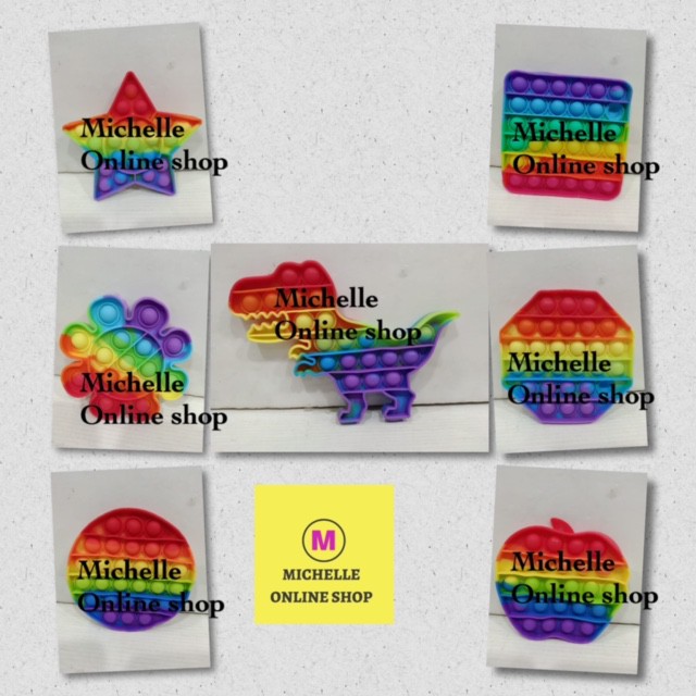 POP IT FIDGET PUSH UP POP ITS BUBBLE STRESS RELIEF BUBBLE SENSORY POP IT VIRAL TIKTOK-2