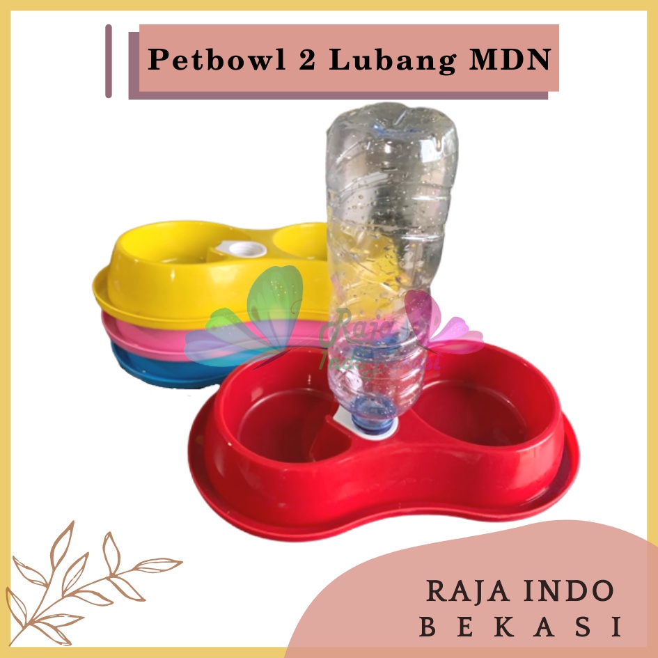 Pet Bowl Double MDN Anti Semut Tempat Makan Minum Anjing Kucing Kelinci Hewan Peliharaan Mangkuk Mangkok Cepuk Wadah Pakan Hewan Dispenser Stainless Ceramic Gantung Stand Kayu mangkuk double hewan peliharaan anti licin anti semut 2 in 1 kotak makanan