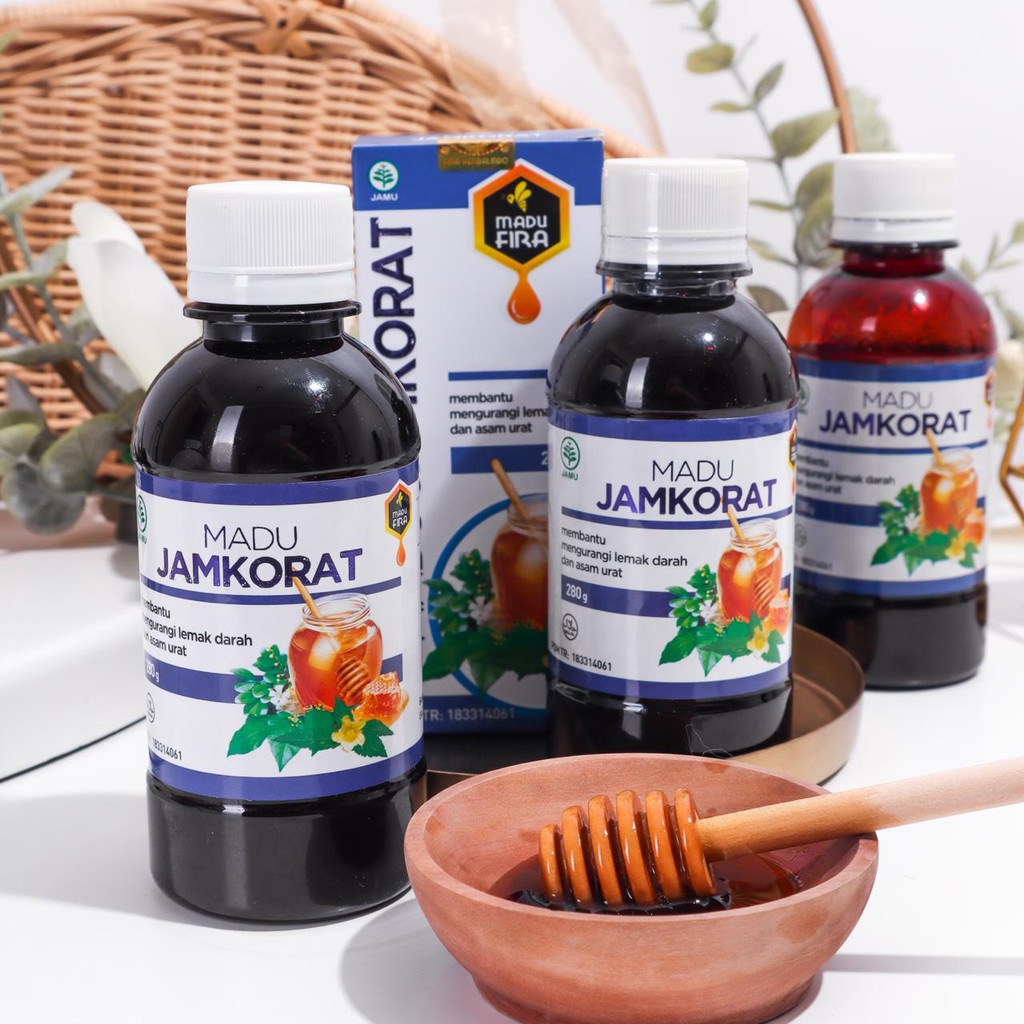 [COD] Madu Jamkorat - Madu Asam Urat dan Kolestrol Paket Gold