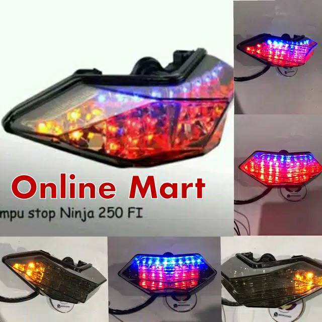 Lampu LED Stop Sen Ninja 250 Fi Kawasaki Ninja Z250 250fi