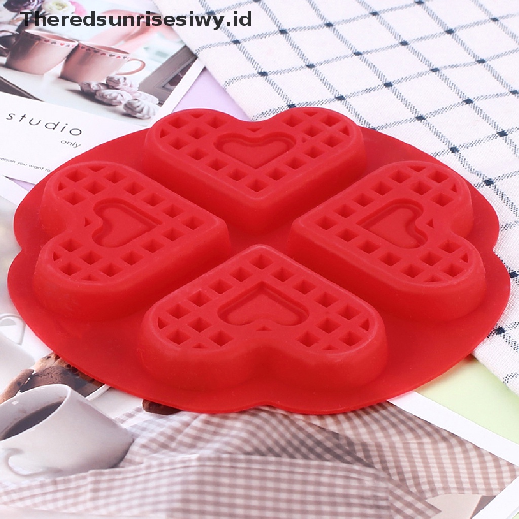 # Alat Rumah Tangga # Cetakan Waffle / Kue Bahan Silikon