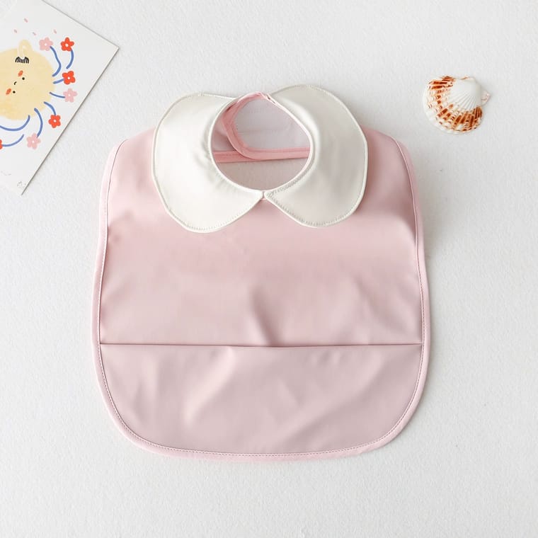 BIANCA - Bibs Kecil Anak / Celemek Anak Premium Denmark COLLAR POLOS