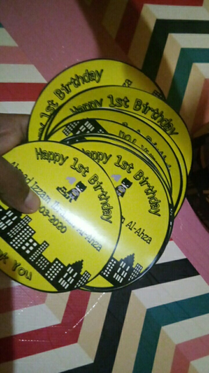 Sticker Nasi Bento / Sticker Nasi Kotak / Sticker Tumpeng Mini