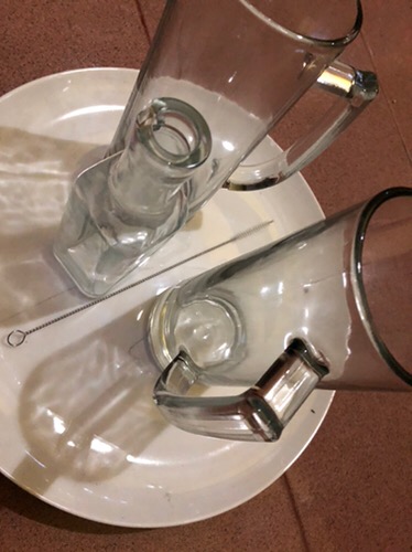 Bremen Glass Beer | Gelas Bir Gagang | Gelas Mug Kaca Besar