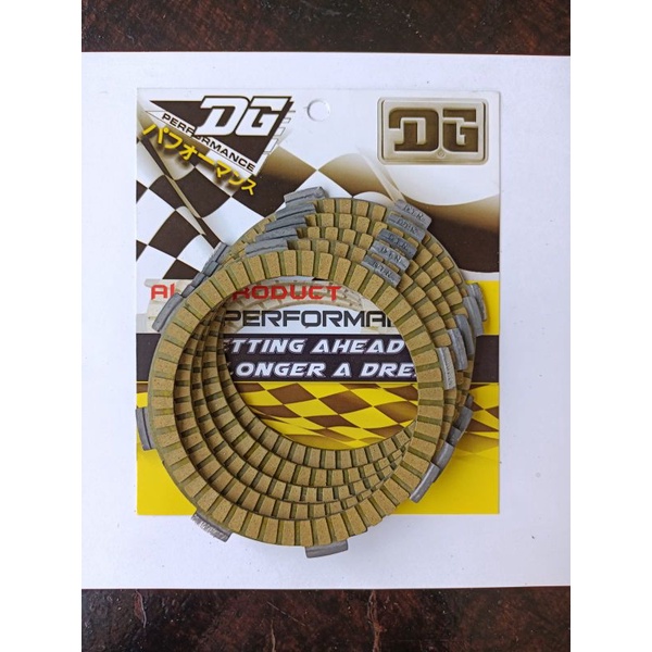 KAMPAS KOPLING GL PRO/CS1/KLX DG PERFORMACE RACING KEVLAR ORIGINAL