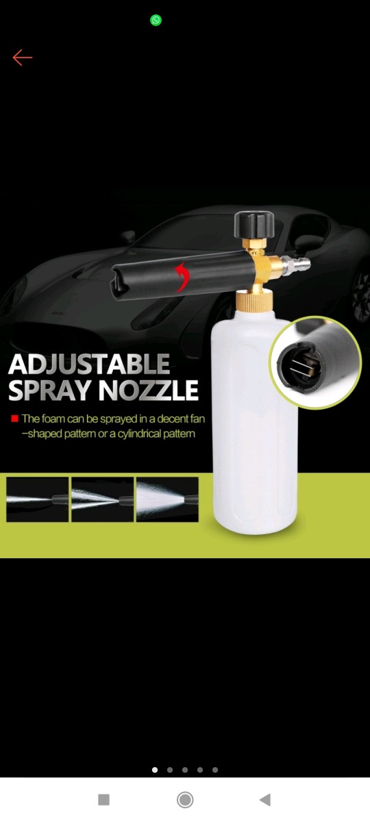 Alat Semprot Salju Sabun Cuci Mobil Motor