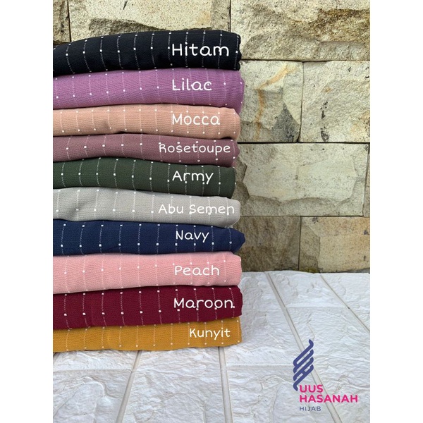 [Ori Alline] NADEEN ••alline••hijab instan bergo pet serut••jilbab instan jersey ayrine