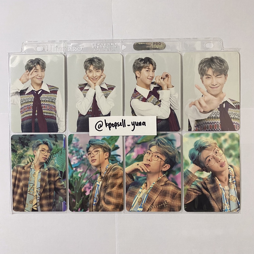 BTS RM Mini Photocard Kim Namjoon Mini PC 5th Muster Magic Shop Korea Official Fullset