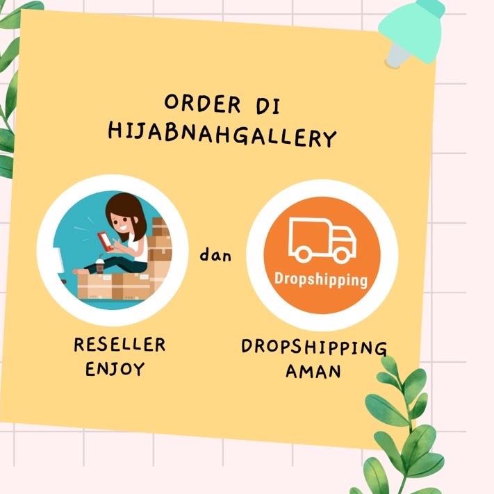 Special Segiempat Voal Potton Cendana  By hijabnah