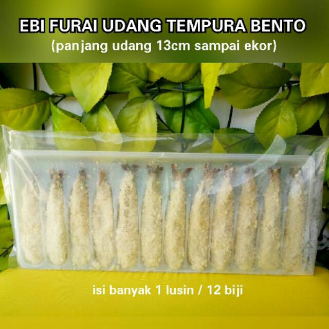 

[CEMILAN] Ebi Furai Udang Tempura Bento Ebi Furay isi 12 pcs