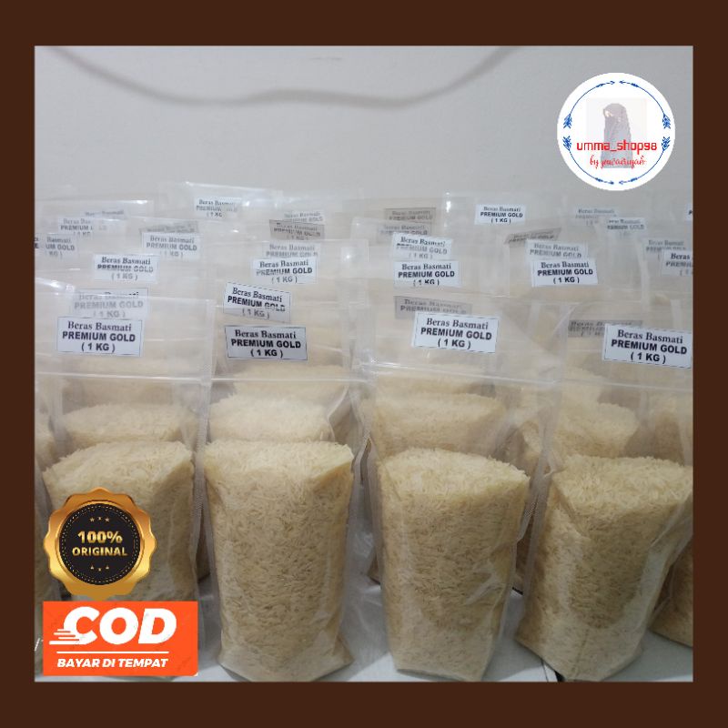 

Beras Basmati 1kg | Beras untuk nasi kebuli isi 1kg