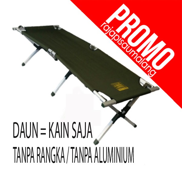 Termurah DAUN VELBED (bahan filamin standar tni)